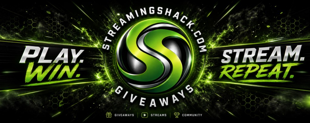 Streaming Shack — Play. Win. Stream. Repeat.